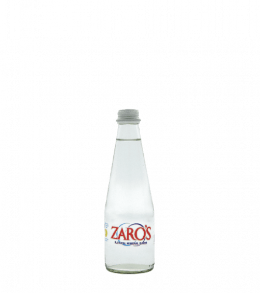 ZARO'S натуральна мінеральна вода, 0,33 л, скло (1х12)