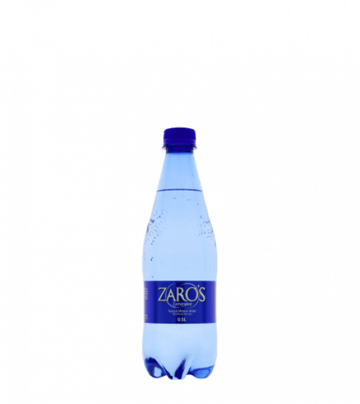 ZARO'S мінеральна вода, газована, 0,5 л, PET (1х6)