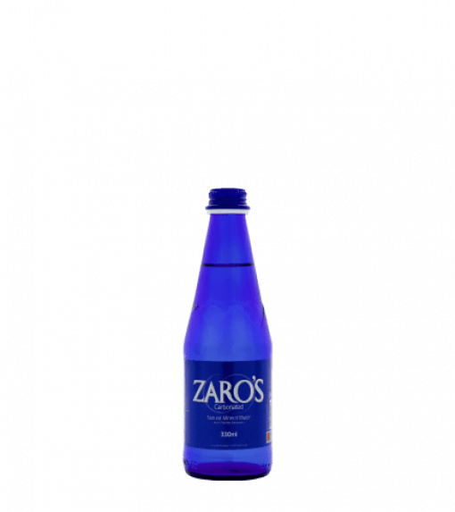 ZARO'S мінеральна вода, газована, 0,33 л, скло (1х6)