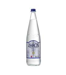 ZARO'S мінеральна вода, газована, 1 л. скло (1х12)